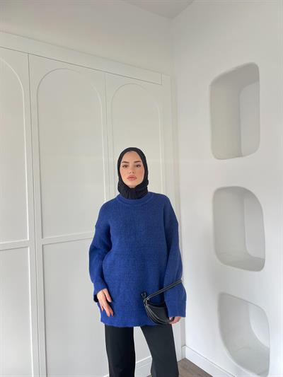 Maks Triko Kazak - Mavi