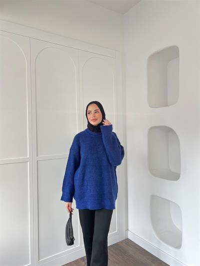 Maks Triko Kazak - Mavi