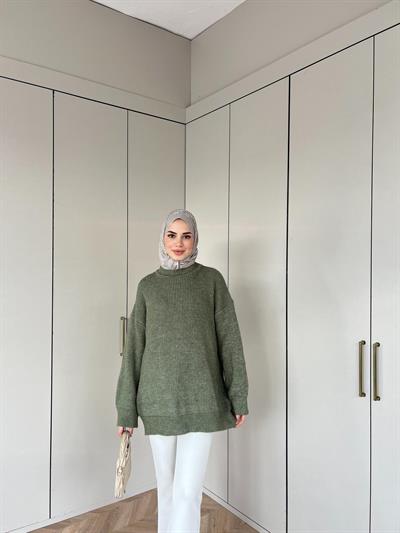 Maks Triko Kazak - Yeşil