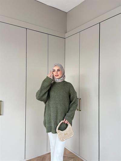 Maks Triko Kazak - Yeşil