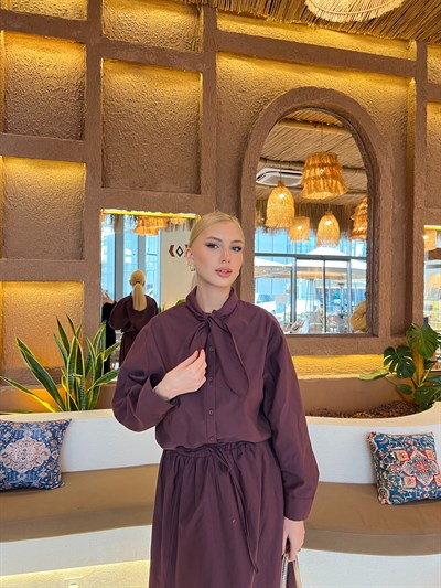 Marli Etekli Takım - Bordo