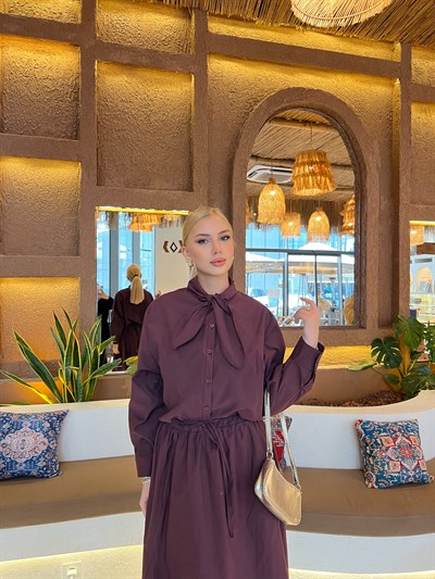 Marli Etekli Takım - Bordo