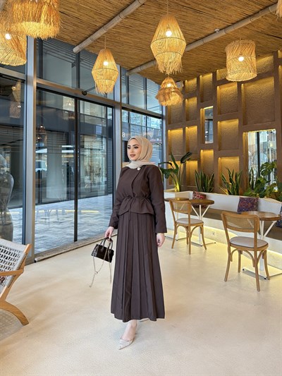 Meva Etekli Takım - Kahve