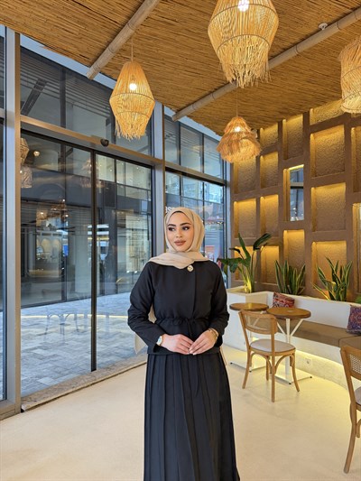 Meva Etekli Takım - Siyah