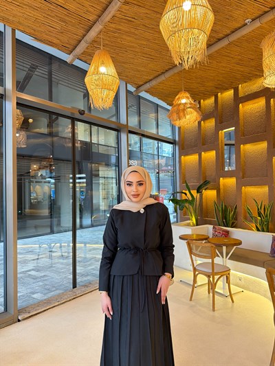 Meva Etekli Takım - Siyah