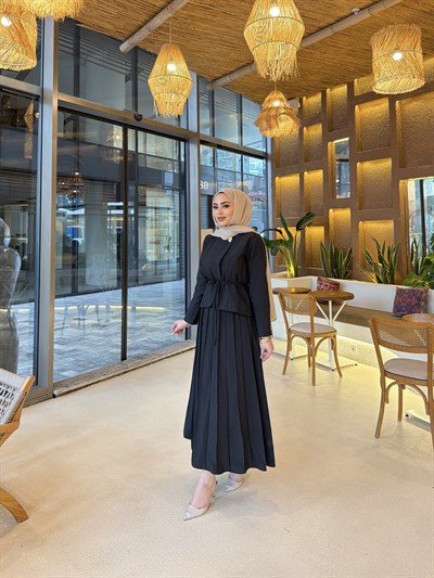 Meva Etekli Takım - Siyah