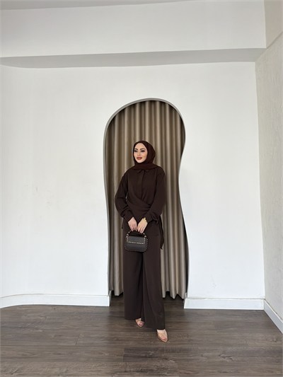 Mevla Bağlamalı Takım - Kahve