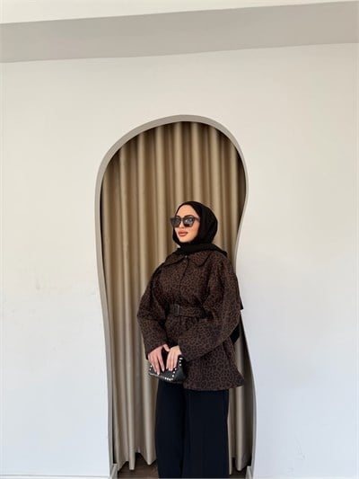 Modas Leopar Ceket 