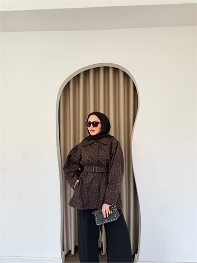 Modas Leopar Ceket 