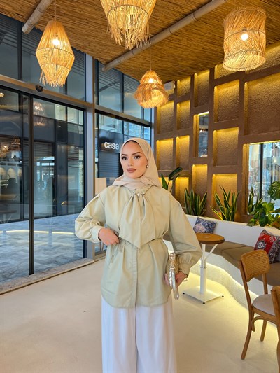 Molla Fiyonk Gömlek - Yeşil ÖN SİPARİŞ