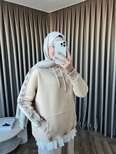 Muadil Cepli Sweat - Bej