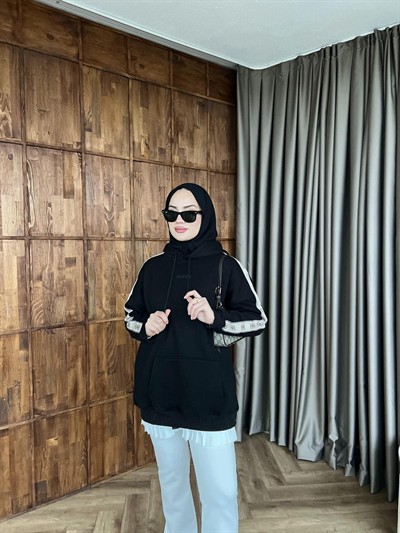 Muadil Cepli Sweat - Siyah