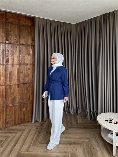 Muzi Bağlamalı Gömlek - Laci