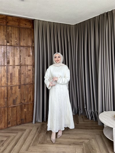 Nisa Etekli Takım - Krem