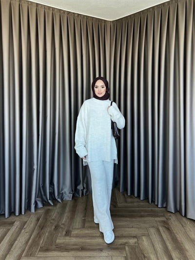 Onna Triko Takım - Bej