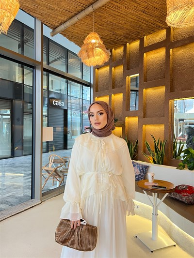 Özden Bağlamalı Takım - Beyaz (ÖN SİPARİŞ) Bayramdan sonra gelicek !