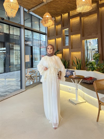 Özden Bağlamalı Takım - Beyaz (ÖN SİPARİŞ) Bayramdan sonra gelicek !