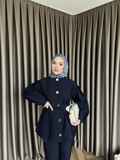 Rakkas Düğmeli Takım - Lacivert(ÖN SİPARİŞ)