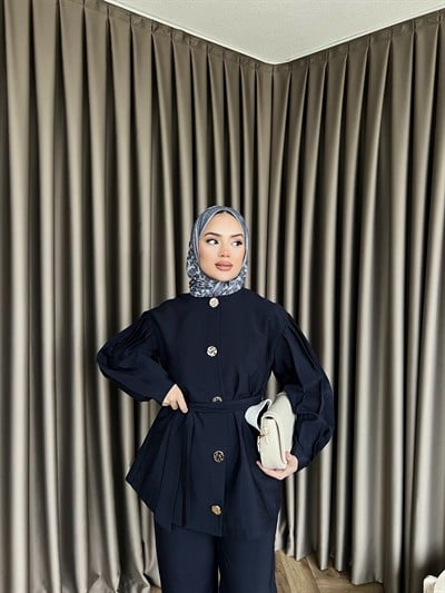 Rakkas Düğmeli Takım - Lacivert(ÖN SİPARİŞ)