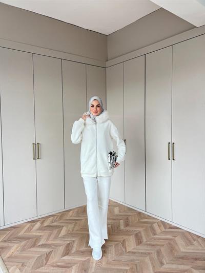 Reyta Taşlı Takım - Beyaz(ÖN SİPARİŞ)