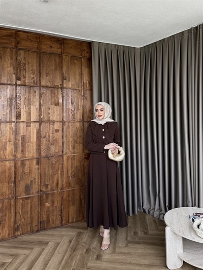 Reyya Etekli Takım - Kahve