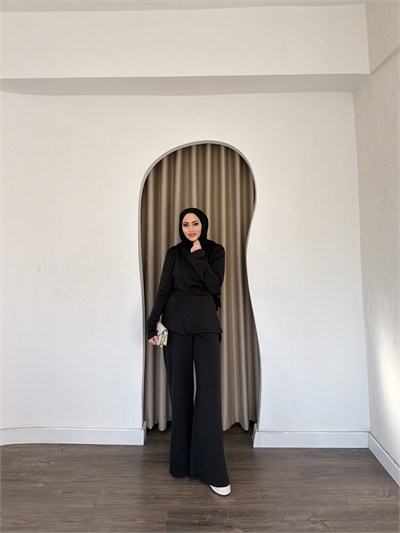 Rival Bağlamalı Takım - Siyah