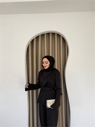 Rival Bağlamalı Takım - Siyah
