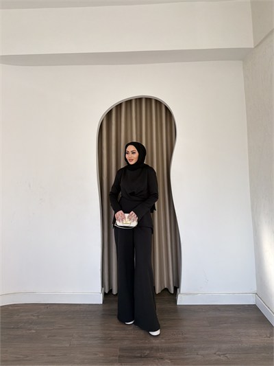 Rival Bağlamalı Takım - Siyah