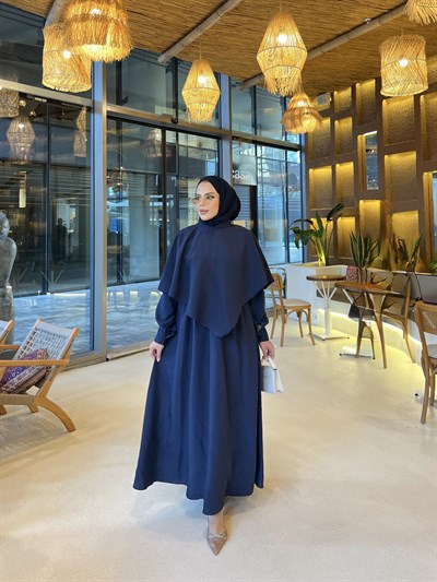 Rümey Pelerin Elbise - Laci