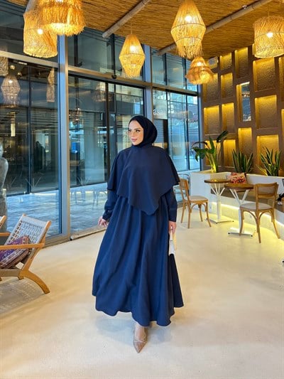 Rümey Pelerin Elbise - Laci