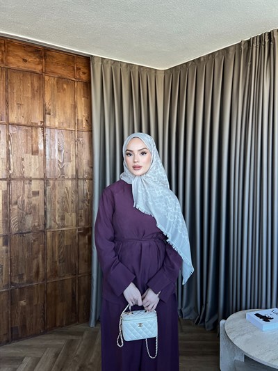 Şalvar Han Takım - Mürdüm