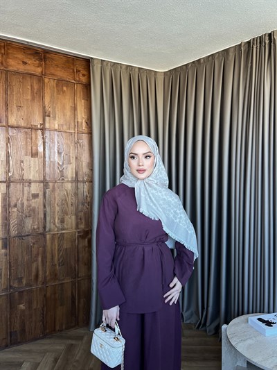 Şalvar Han Takım - Mürdüm