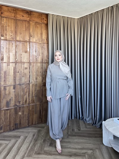 Şalvar Han Takım - Vizon