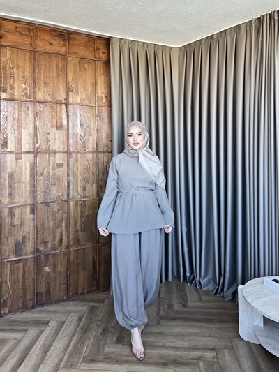 Şalvar Han Takım - Vizon