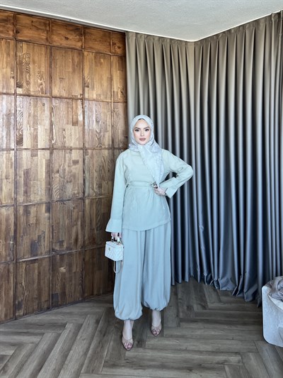 Şalvar Han Takım - Yeşil 