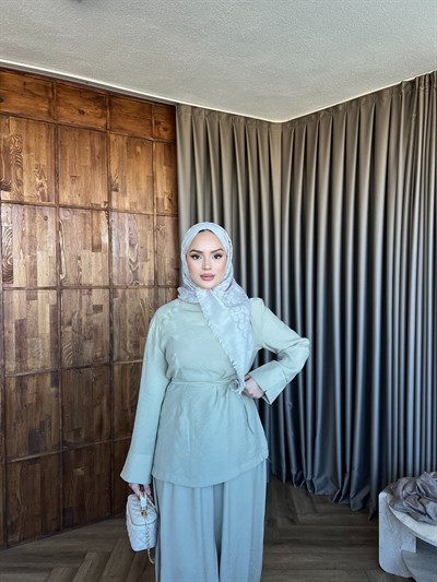 Şalvar Han Takım - Yeşil 