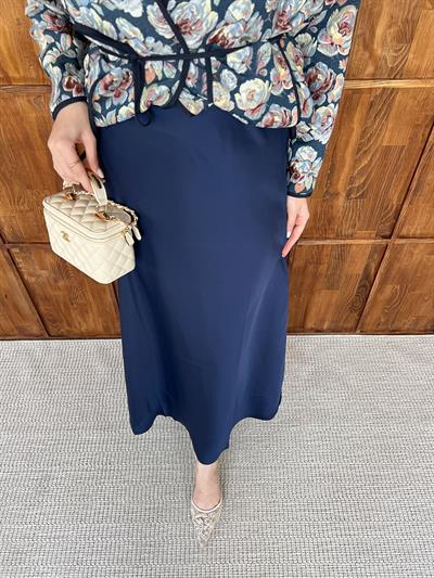 Saten Etek - Lacivert