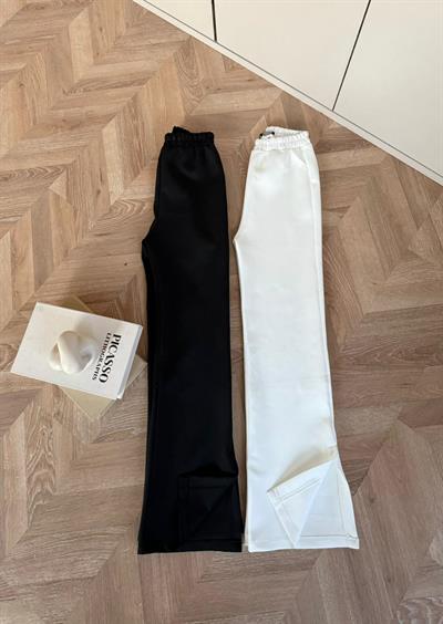 Scuba Yanı Kesik Pantolon - Beyaz(ÖN SİPARİŞ)