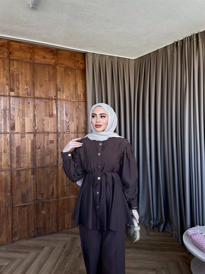 Selçe Tensel Takım - Kahve