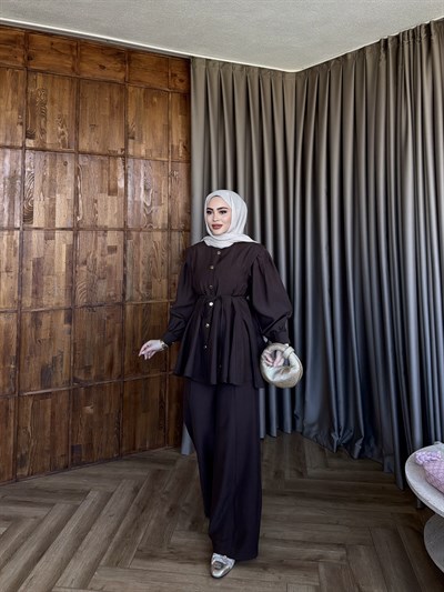 Selçe Tensel Takım - Kahve