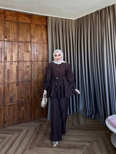 Selçe Tensel Takım - Kahve