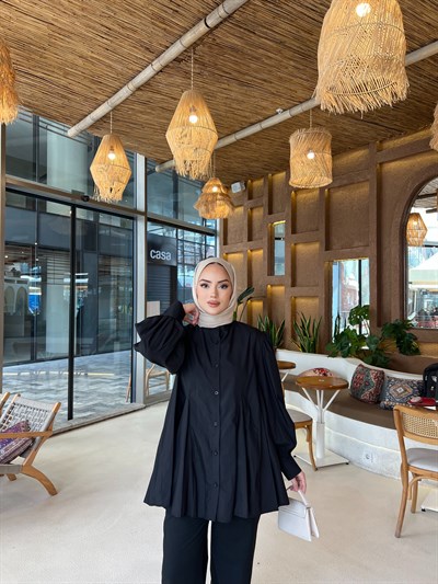 Selenay Gömlek - Siyah