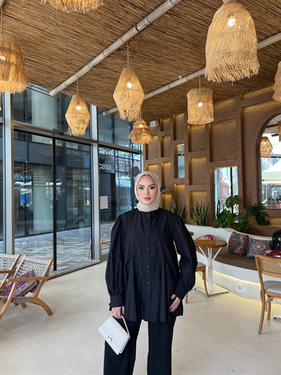 Selenay Gömlek - Siyah