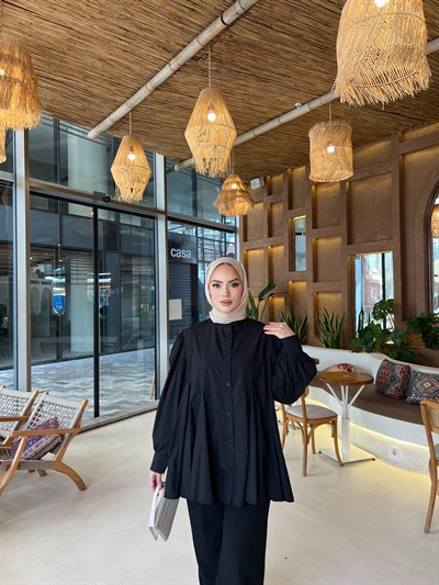 Selenay Gömlek - Siyah