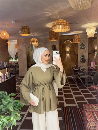 Selenay Gömlek - Yeşil