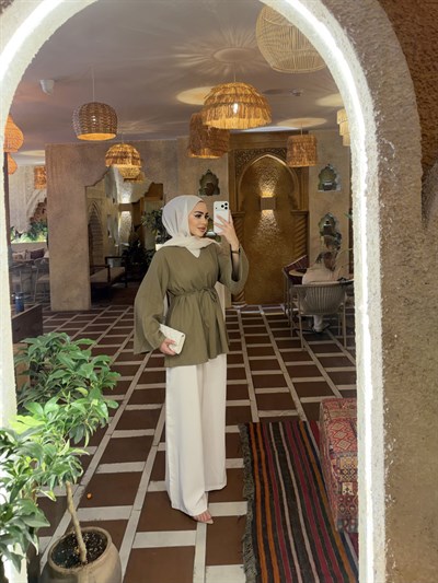Selenay Gömlek - Yeşil