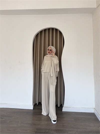 Senmi Oysh Takım - Bej