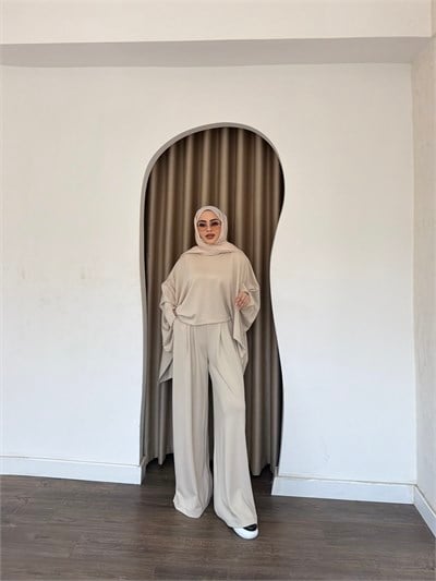 Senmi Oysh Takım - Bej