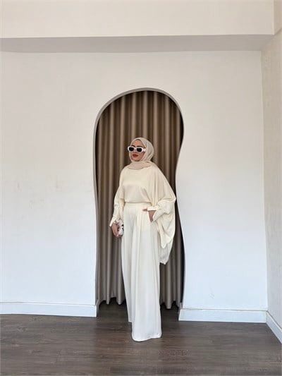 Senmi Oysh Takım - Krem