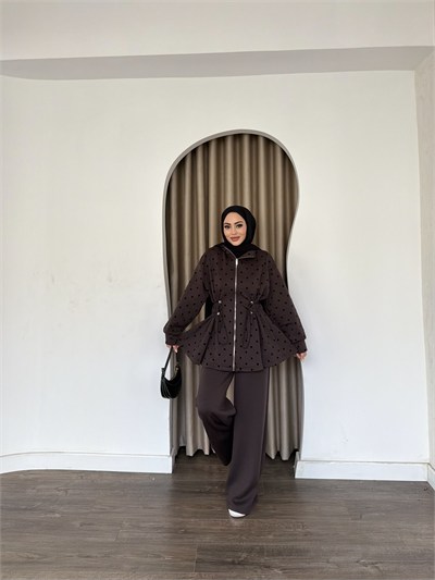 Sevin Puantiye Takım - Kahve
